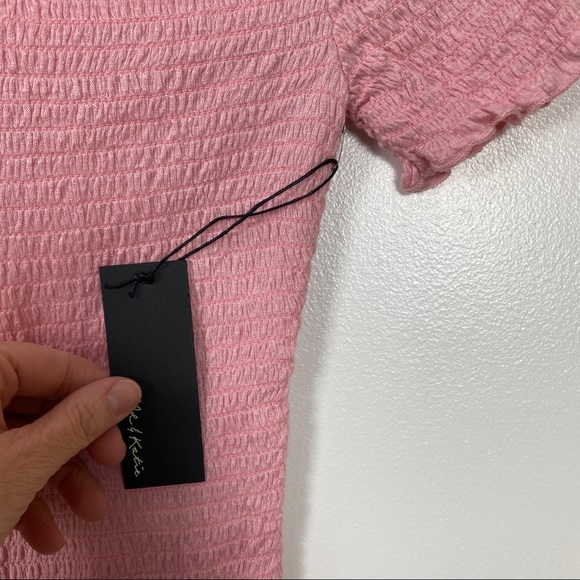 NWT Sz small Chloe & Katie blush pink top - Picture 5 of 7